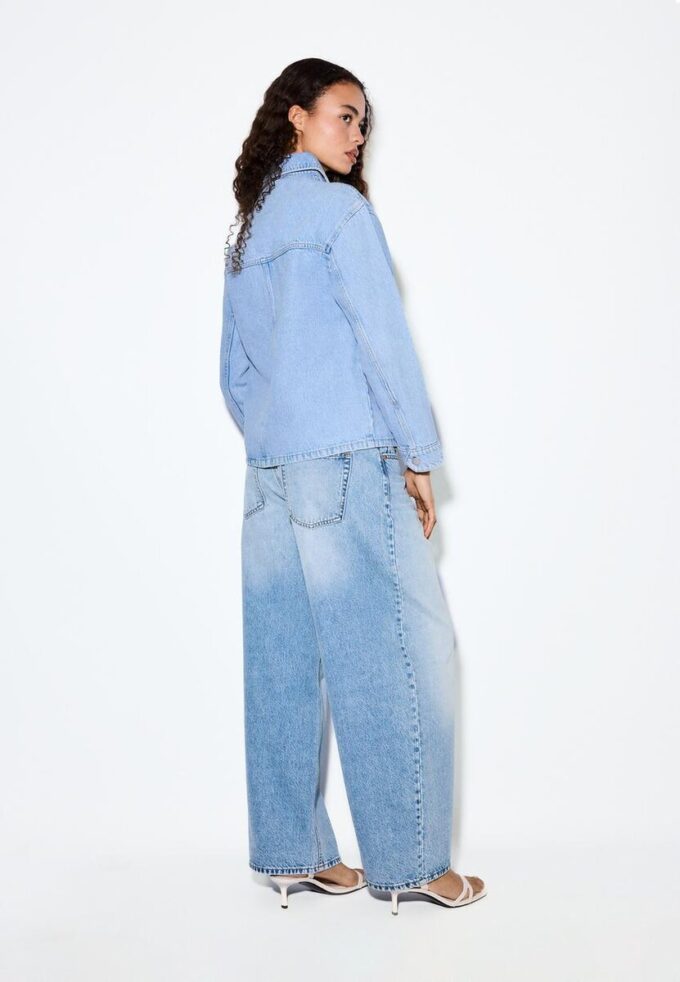 Giacca in denim con tasche