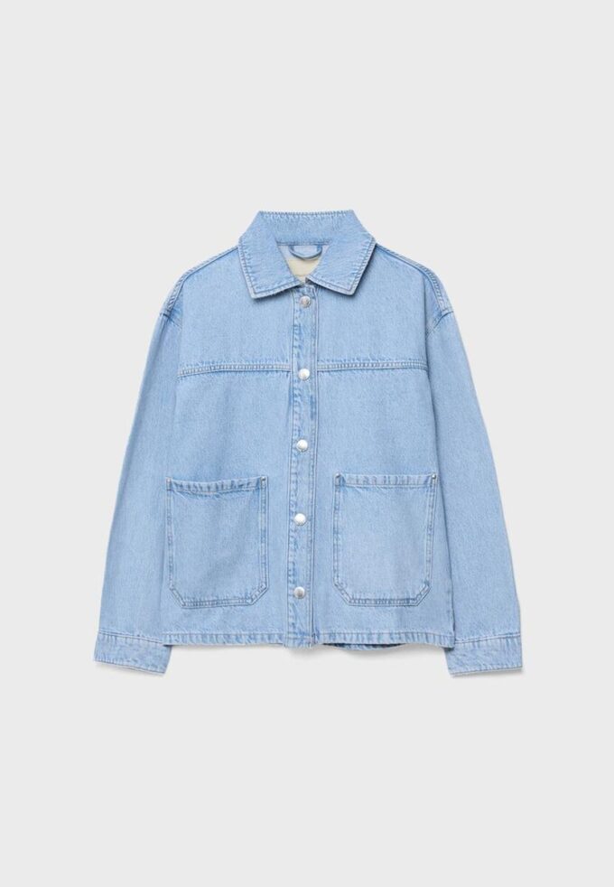 Giacca in denim con tasche