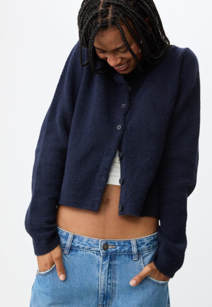 Giacca in maglia con abbottonatura