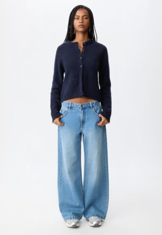 Giacca in maglia con abbottonatura