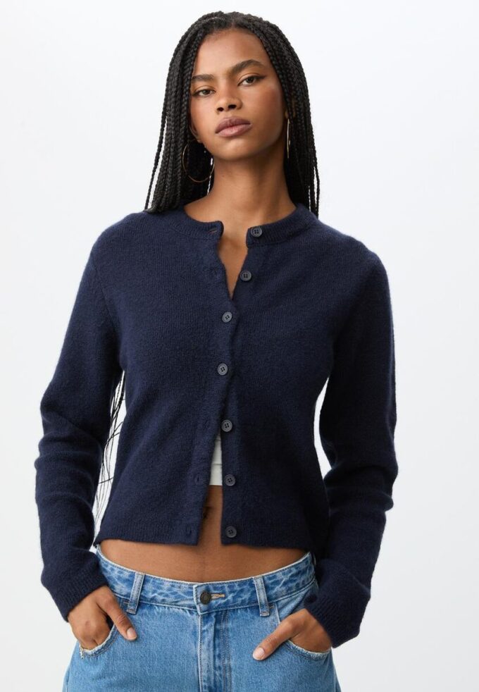 Giacca in maglia con abbottonatura