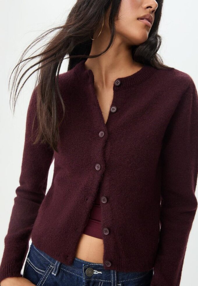 Giacca in maglia con abbottonatura