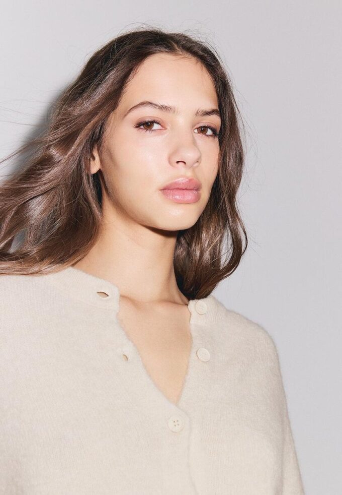 Giacca in maglia con abbottonatura