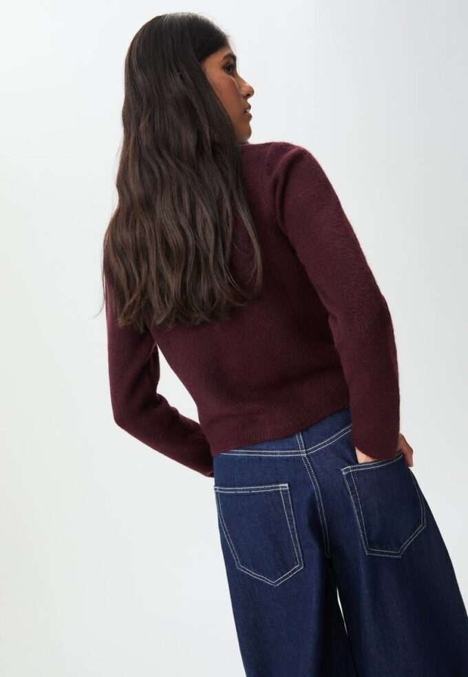 Giacca in maglia con abbottonatura