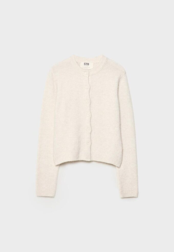 Giacca in maglia con abbottonatura