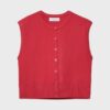 Gilet in maglia con spalline imbottite Gilet in maglia con spalline imbottite