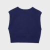 Gilet in maglia con spalline imbottite Gilet in maglia con spalline imbottite