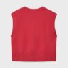Gilet in maglia con spalline imbottite Gilet in maglia con spalline imbottite