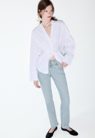 Jeans slim fit a vita bassa