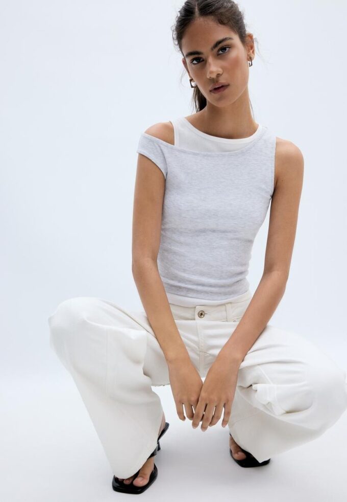 Maglietta a doppio strato Maglietta a doppio strato