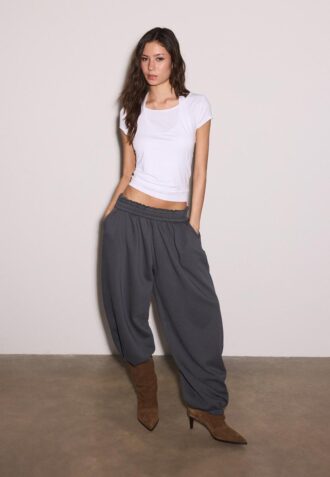 Maglietta a maniche corte a doppio strato