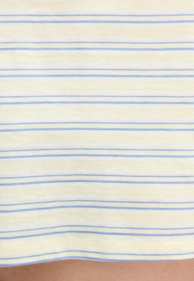 Maglietta a maniche corte a righe