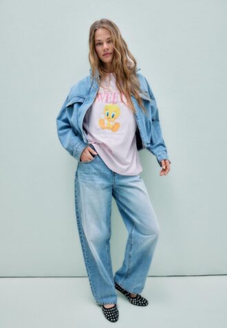 Maglietta Sweety a maniche corte e girocollo