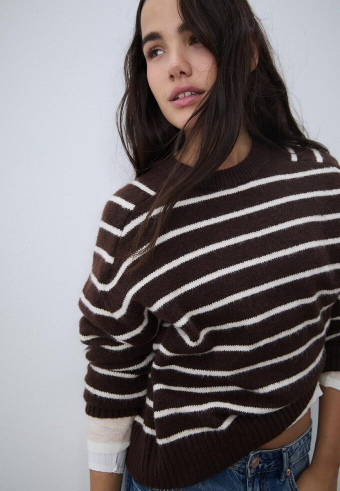 Maglione Basic in maglia morbida Maglione Basic in maglia morbida