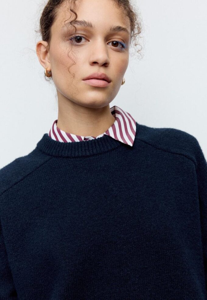 Maglione Basic in maglia morbida