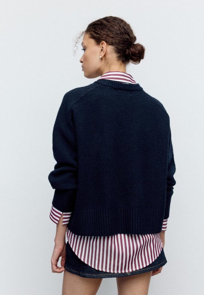 Maglione Basic in maglia morbida