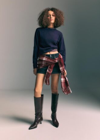 Maglione Basic in maglia Soft Touch al tatto