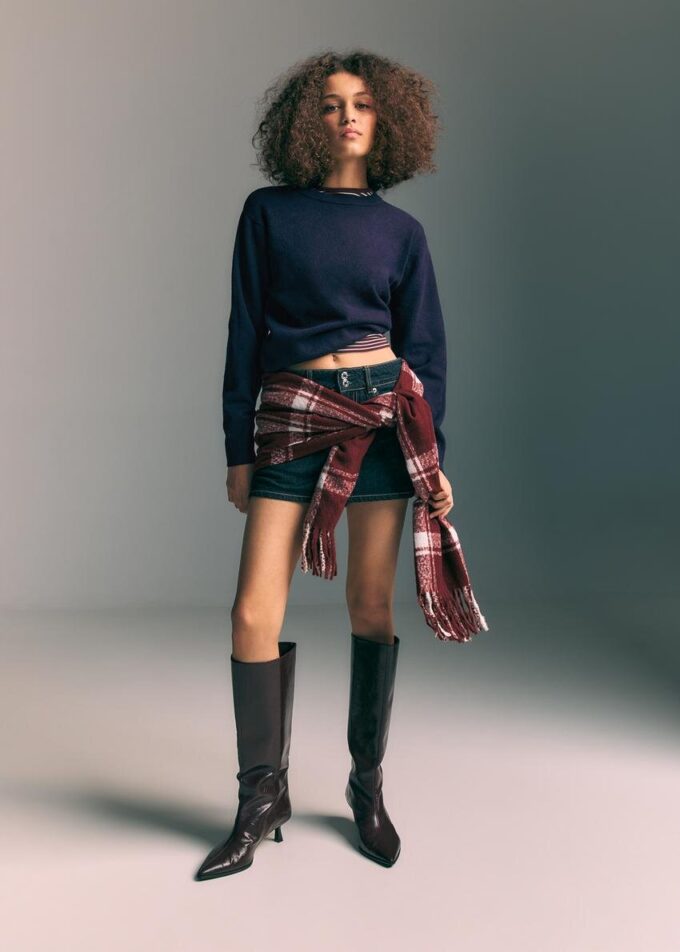 Maglione Basic in maglia Soft Touch al tatto