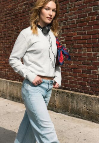 Maglione Basic in maglia Soft Touch al tatto