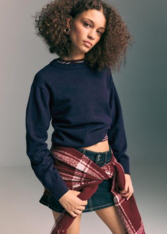 Maglione Basic in maglia Soft Touch al tatto