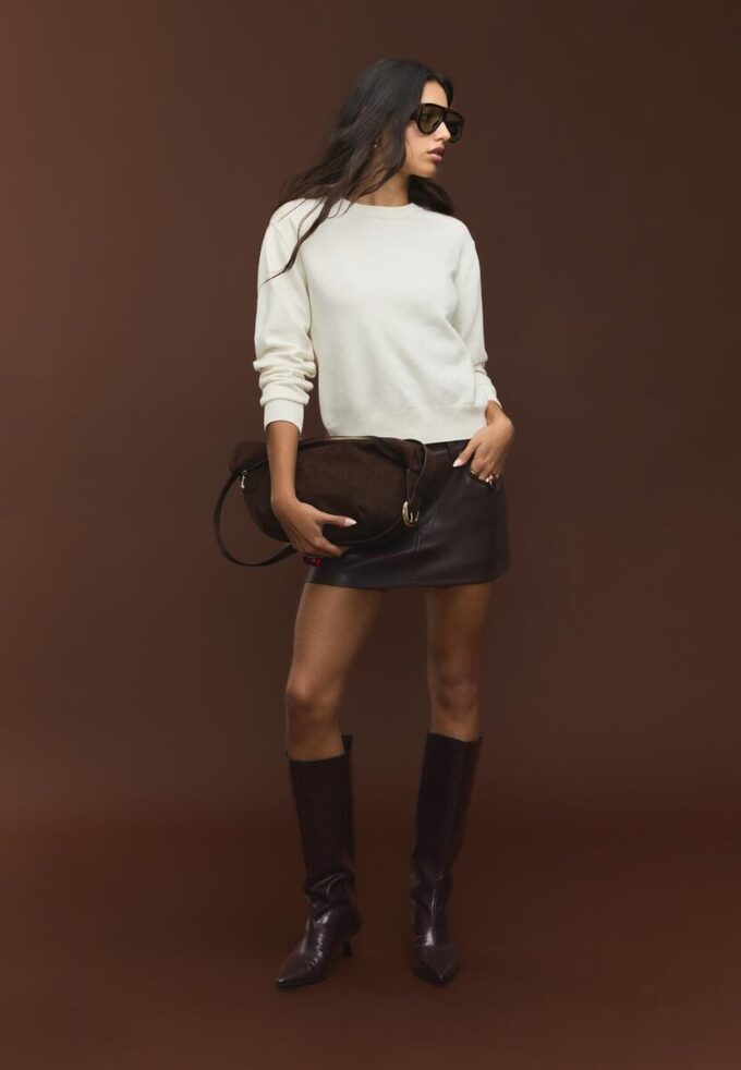 Maglione Basic in maglia Soft Touch al tatto