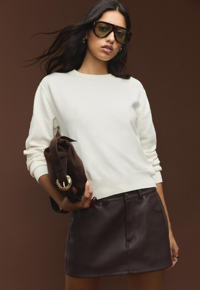 Maglione Basic in maglia Soft Touch al tatto