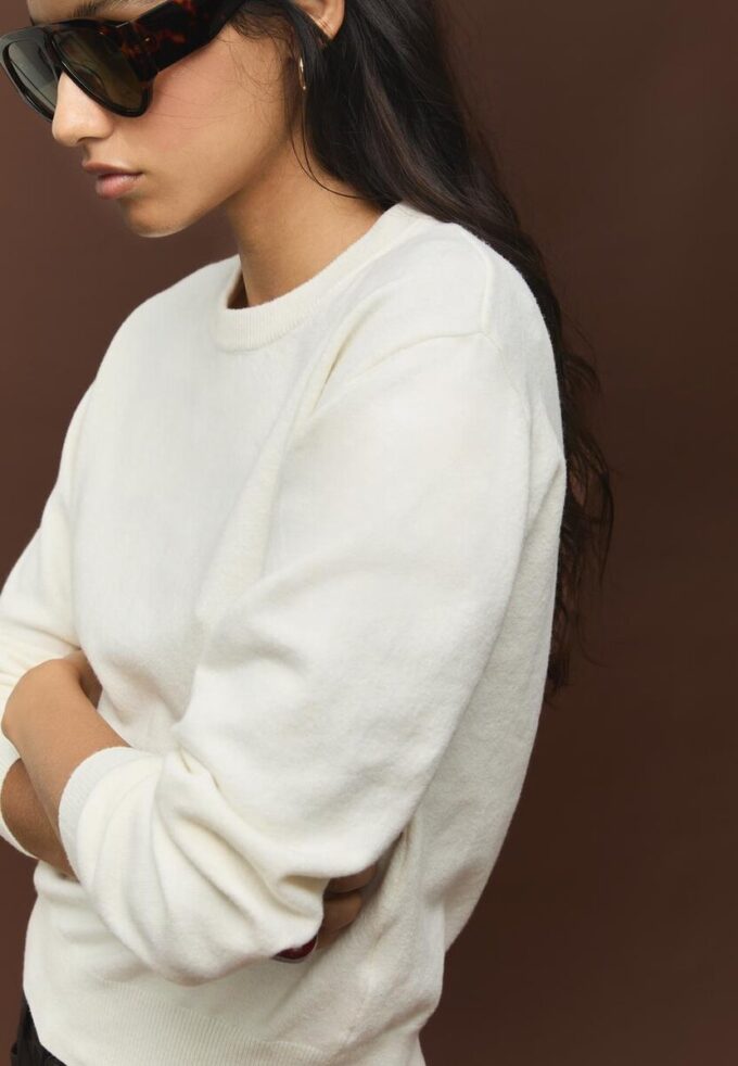 Maglione Basic in maglia Soft Touch al tatto