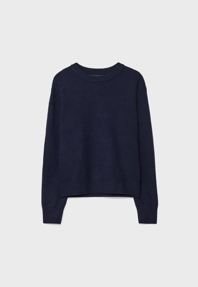 Maglione Basic in maglia Soft Touch al tatto