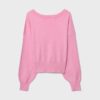 Maglione con scollo a V e maniche a pipistrello Maglione con scollo a V e maniche a pipistrello