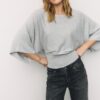 Maglione in maglia a maniche larghe Maglione in maglia a maniche larghe