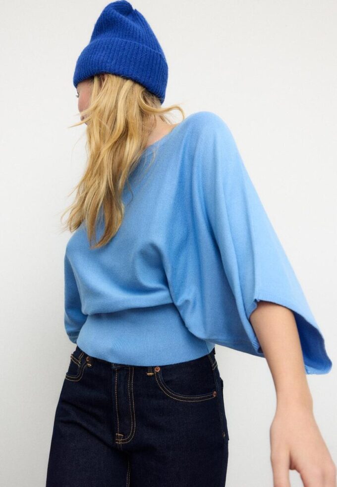 Maglione in maglia a maniche larghe