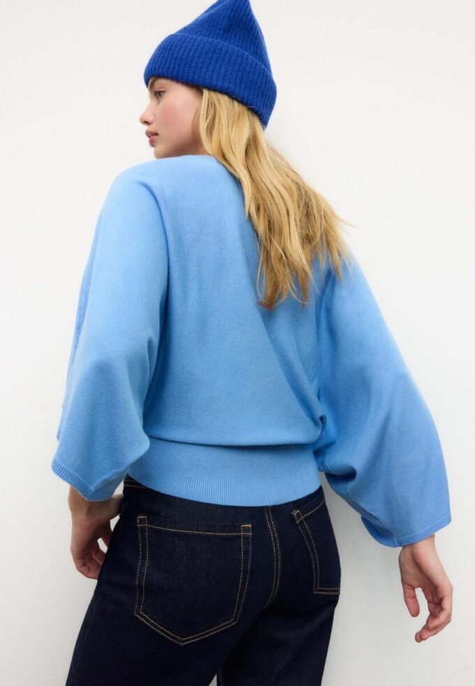 Maglione in maglia a maniche larghe