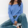 Maglione in maglia asimmetrico