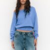 Maglione in maglia asimmetrico