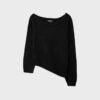 Maglione in maglia asimmetrico Maglione in maglia asimmetrico