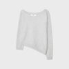Maglione in maglia asimmetrico Maglione in maglia asimmetrico