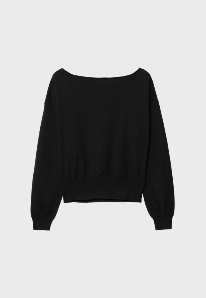 Maglione in maglia asimmetrico Maglione in maglia asimmetrico