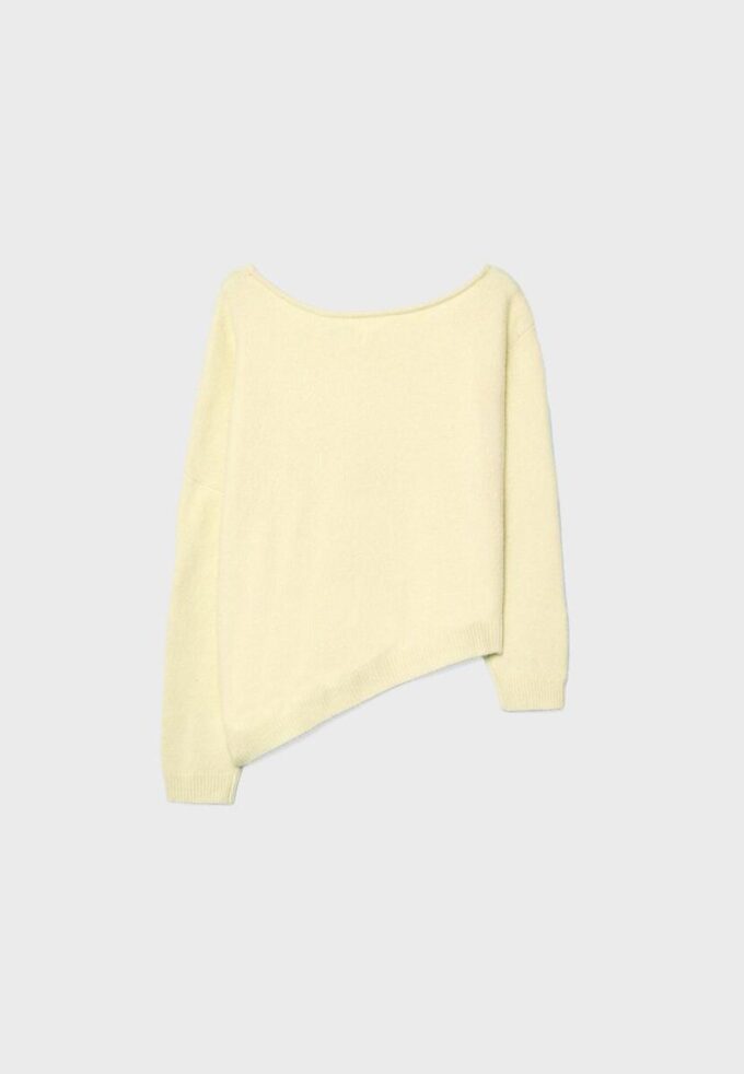 Maglione in maglia asimmetrico Maglione in maglia asimmetrico