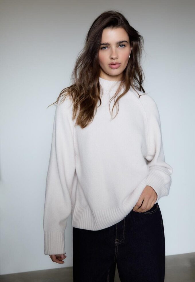 Maglione in maglia basic