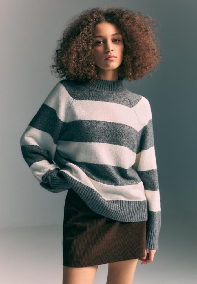 Maglione in maglia basic