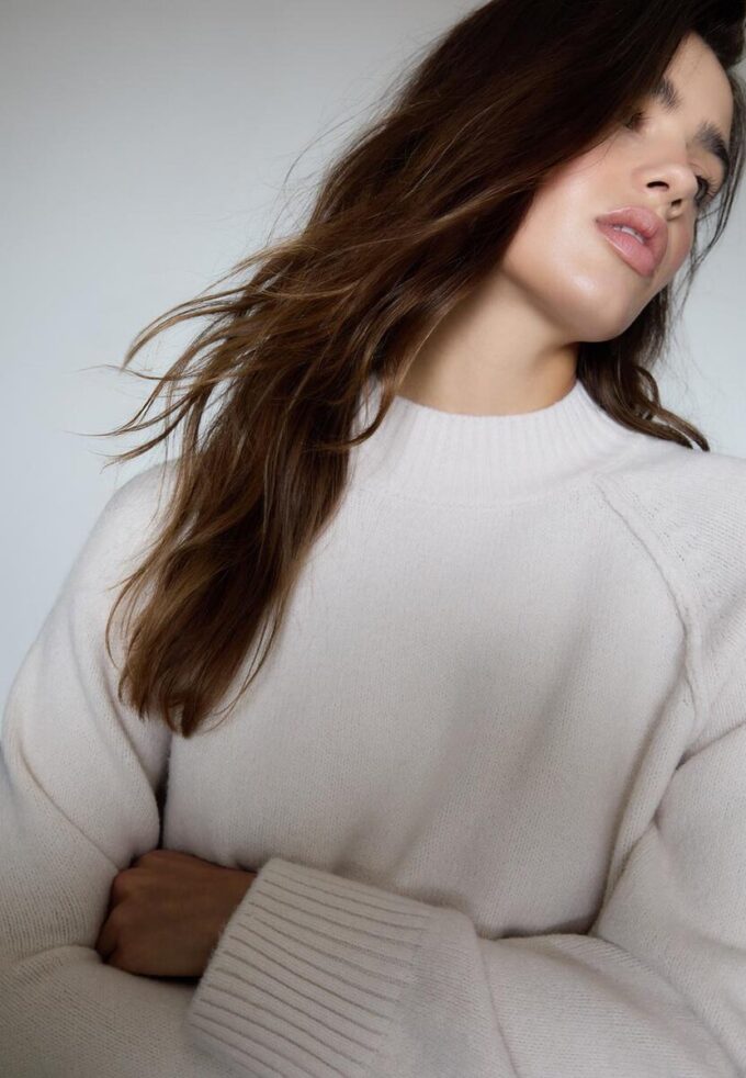 Maglione in maglia basic