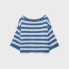 Maglione in maglia con scollo a barchetta