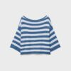 Maglione in maglia con scollo a barchetta