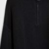 Maglione in maglia con zip