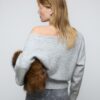 Maglione in maglia Soft Touch con scollo a barchetta Maglione in maglia Soft Touch con scollo a barchetta