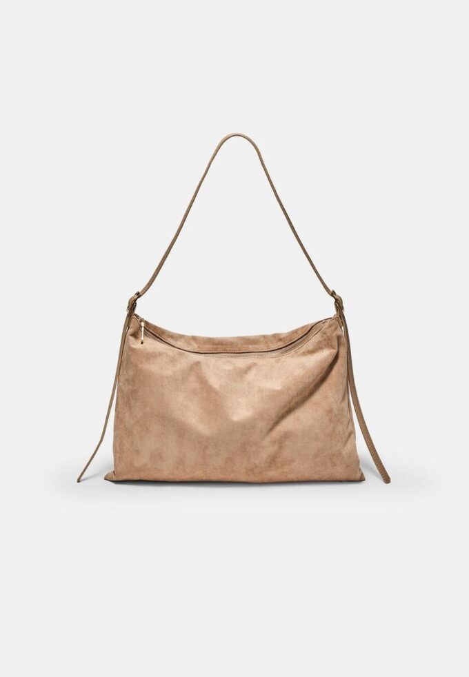 Mini borsa a tracolla Soft Touch con cerniere