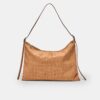 Mini borsa a tracolla Soft Touch con cerniere