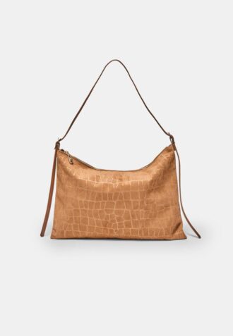 Mini borsa a tracolla Soft Touch con cerniere