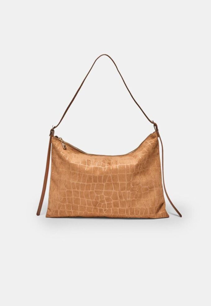 Mini borsa a tracolla Soft Touch con cerniere