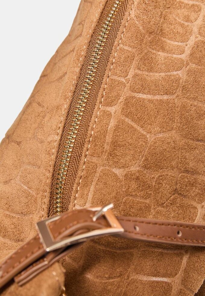 Mini borsa a tracolla Soft Touch con cerniere